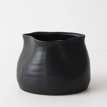 DAYA POT BLACK (11x15cm)