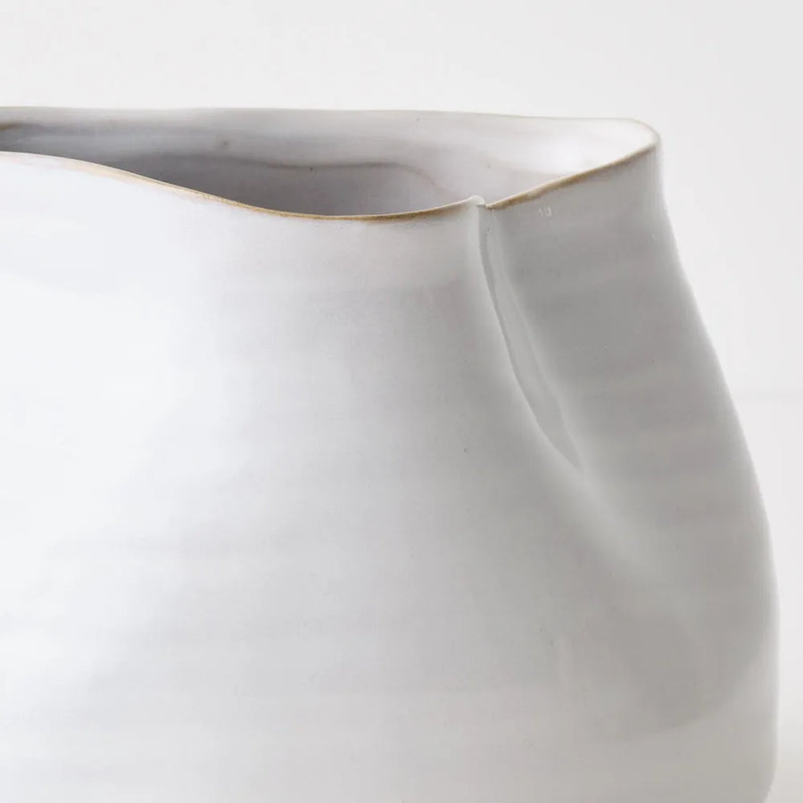 DAYA POT WINTER WHITE (11x15cm)