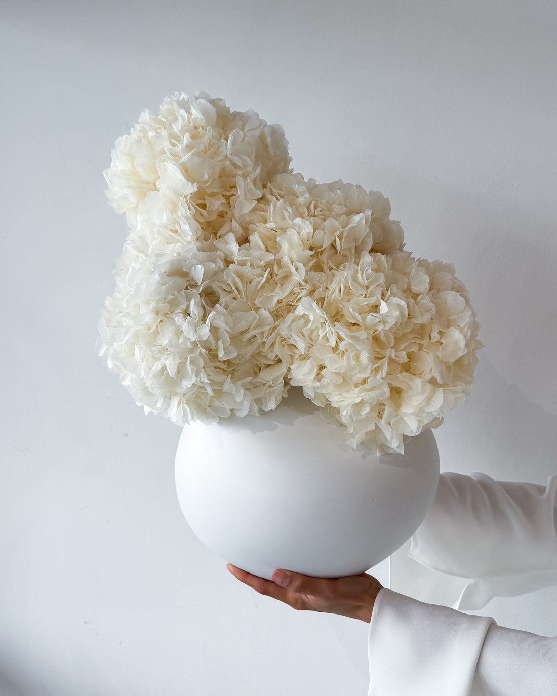 Elise preserved flower arrangement detail
