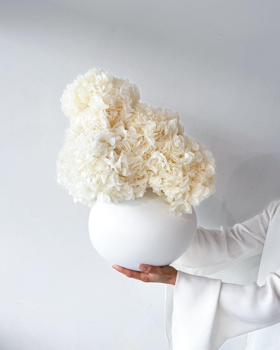 Elise preserved flower arrangement detail