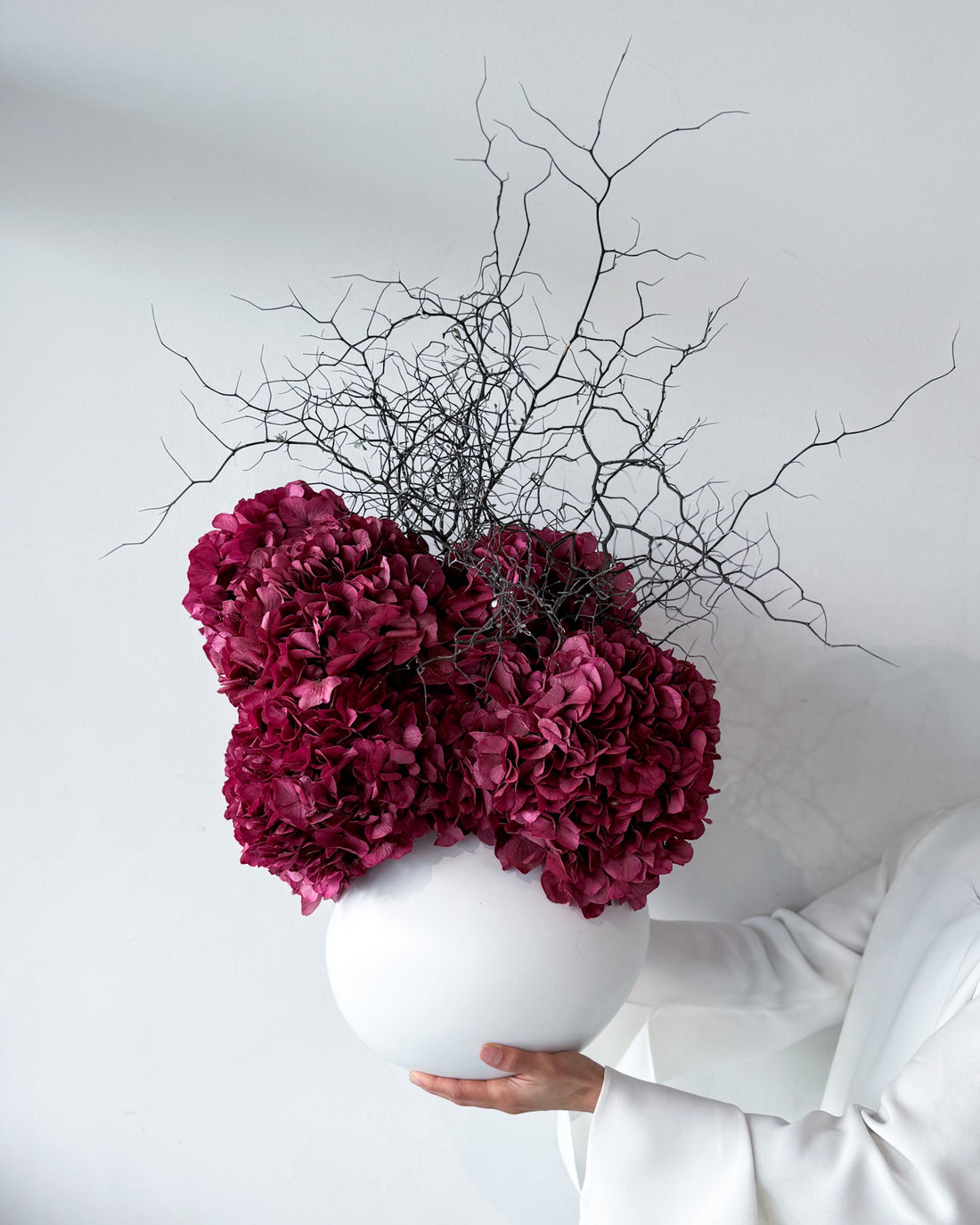 Gigi preserved flower arrangement detail