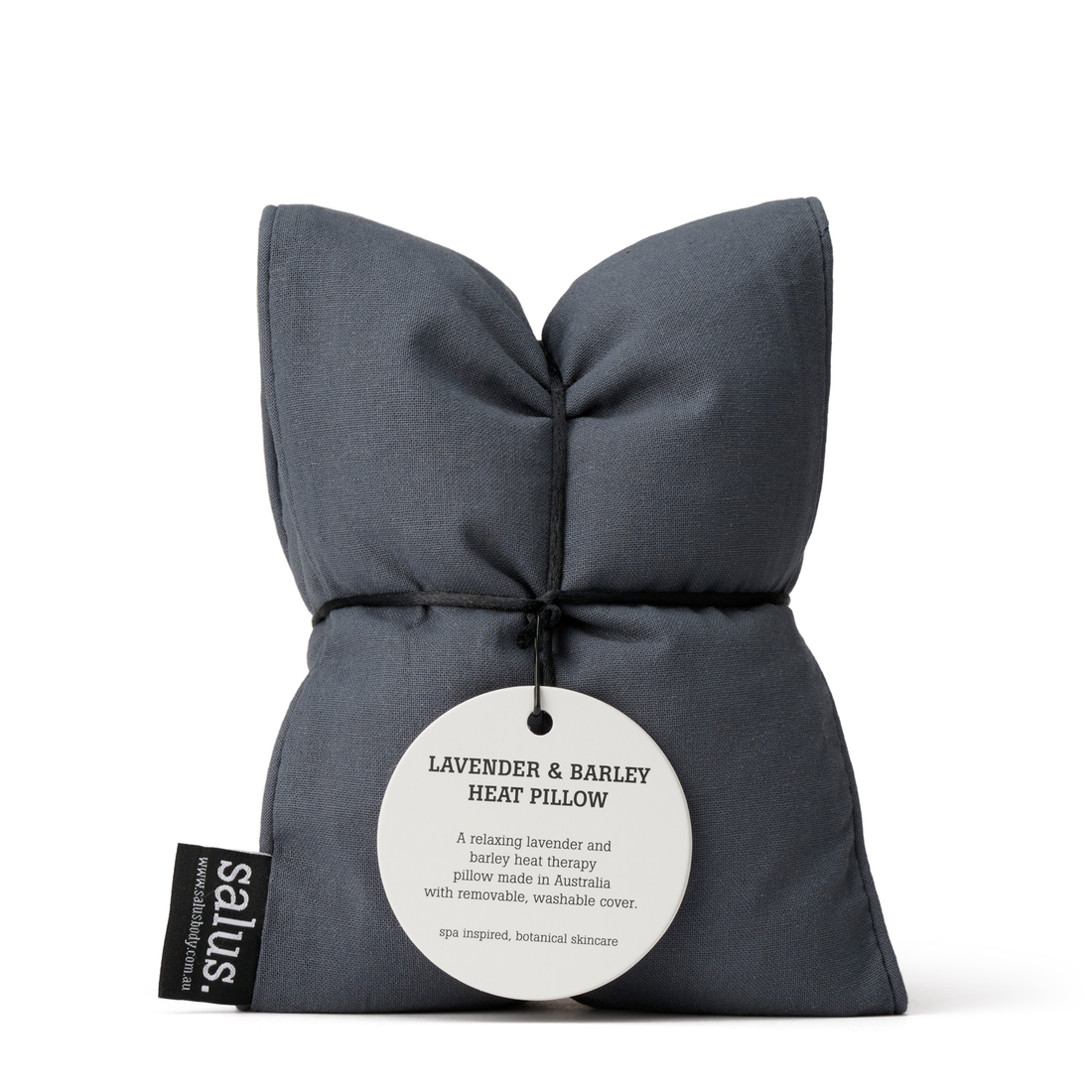 SALUS Lavender & Barley Heat Pillow in Charcoal