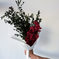 OLIVE PRESERVED FLOWER BOUQUET