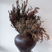 ZABEL PRESERVED FLOWER ARRANGEMENT IN LARGE PIRAN VESSEL