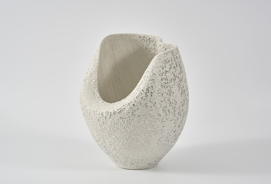 NEBULA DEEP VASE SALT CRUST