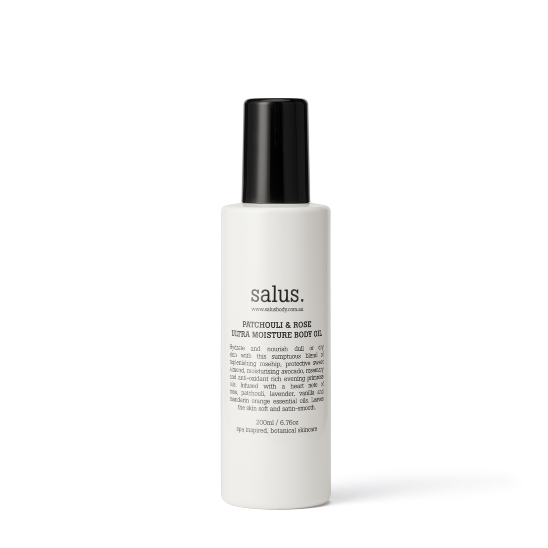 SALUS Patchouli & Rose Ultra Moisture Body Oil 200ml