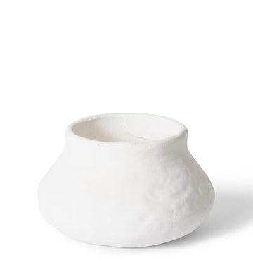 Reagan Squat Pot White 21x21x12cm