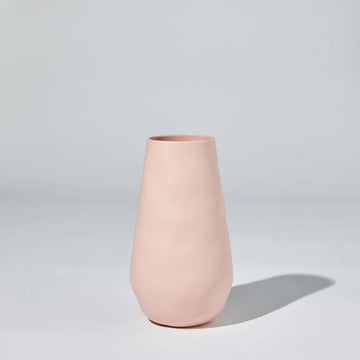 TEARDROP VASE  ICY PINK (L)