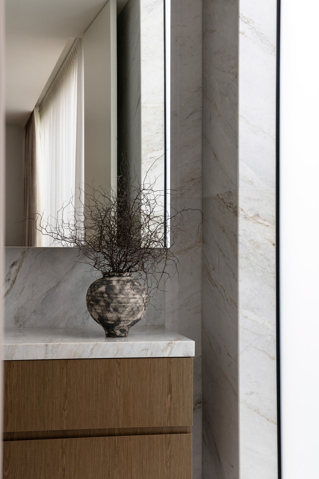 KAYLA PRESERVED FLOWER ARRANGEMENT IN MOSTAR VESSEL