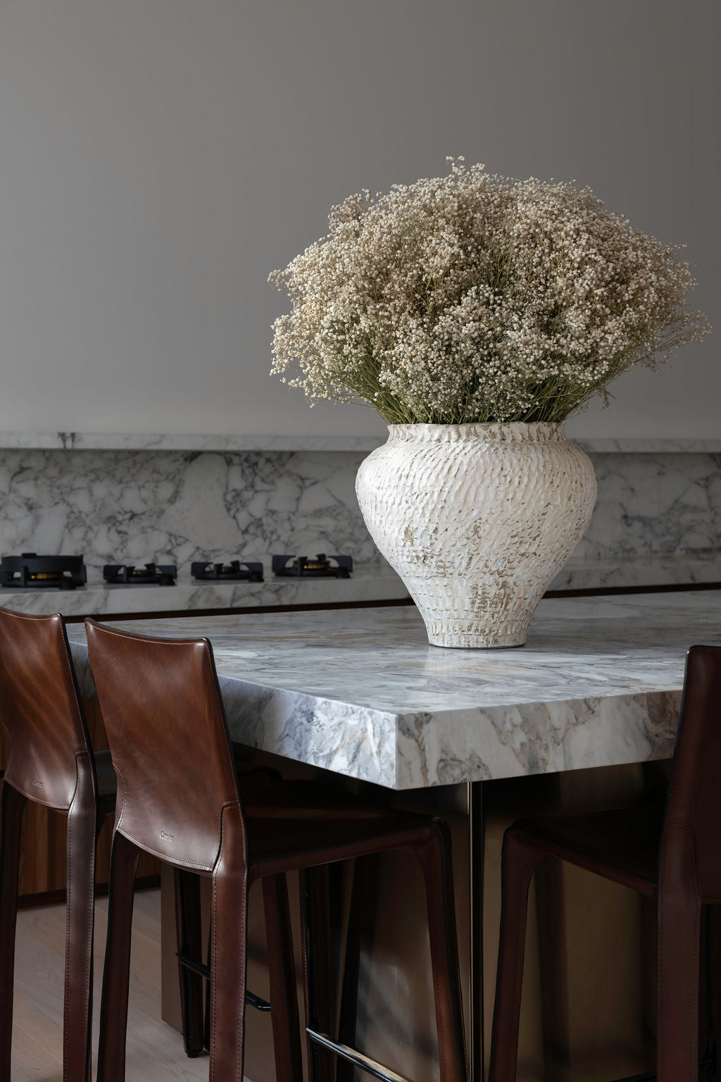 Ston handmade collectible statement vase by The Palmier
