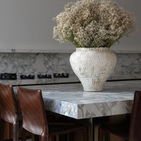 Ston handmade collectible statement vase by The Palmier