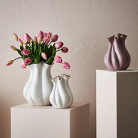 ANNABELLA VASE WHITE (21X15CM)