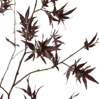 Faux Japanese maple stem burgundy, alternate view