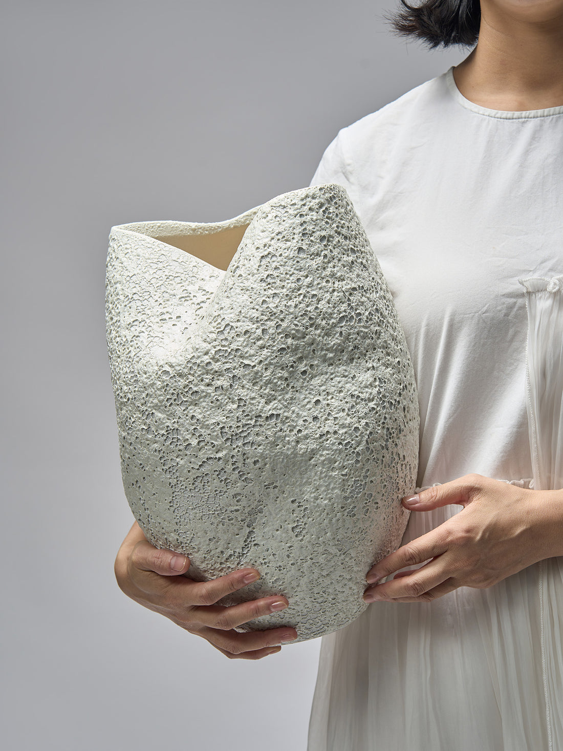 MORPH VASE SALT CRUST