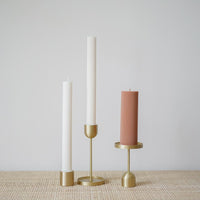 Wide Column Pillar Candle - HONEY -