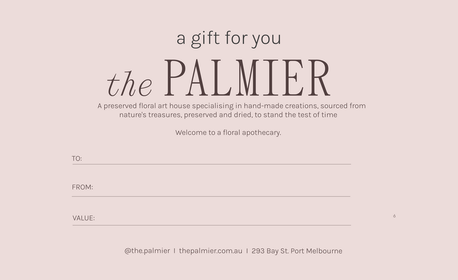 PALMIER GIFT CARD